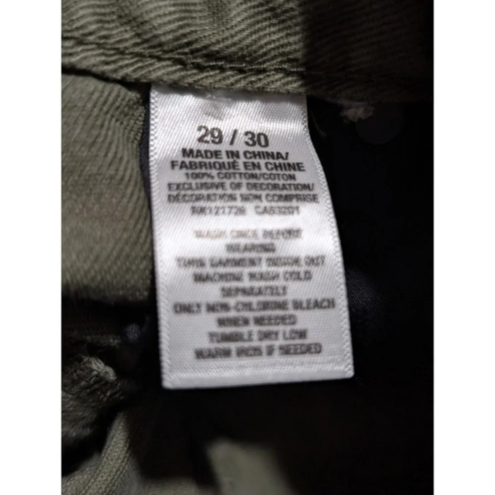 Aeropostale Skinny‎ Jeans Men's Size 29x30 Green Denim